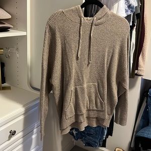 Aerie waffle hoodie